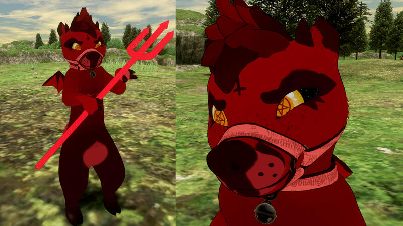 Devil themed awdeer Devil themed awdeer