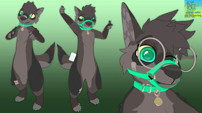 commission for ryker the plush puppy